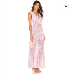 BCBGeneration Ruffle Maxi Dress